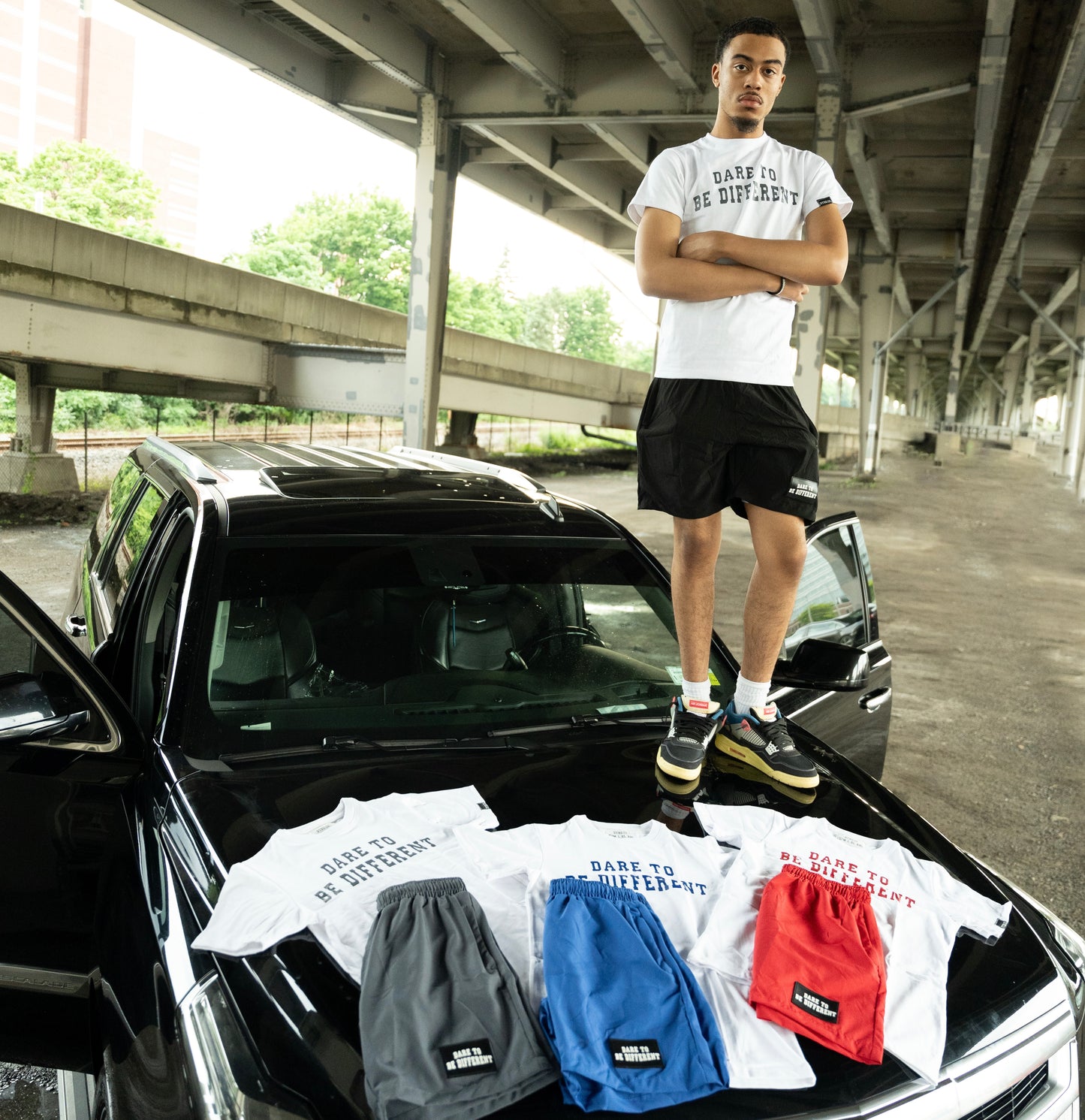 Royal Blue T-Shirt Short Set