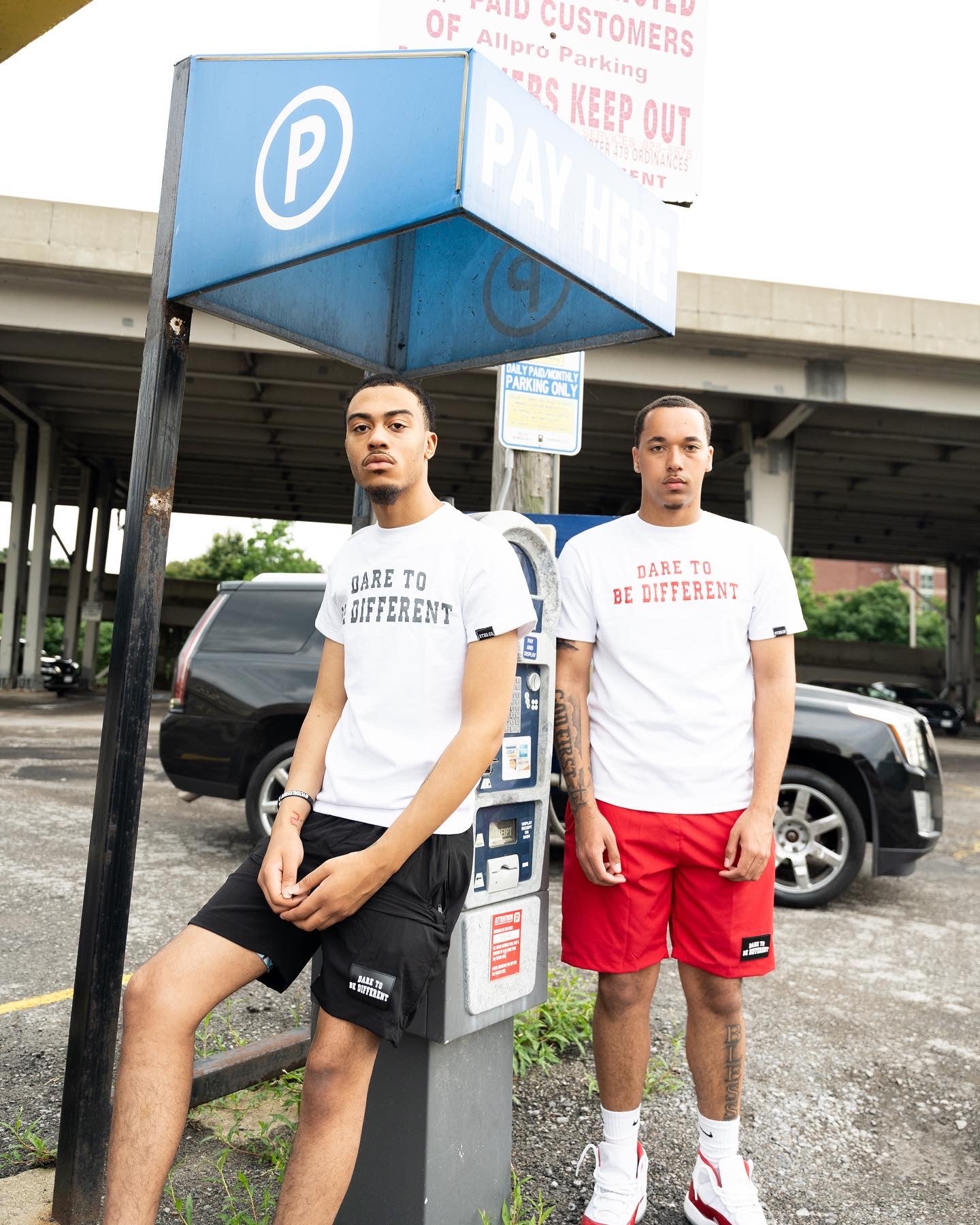 Red T-Shirt Short Set